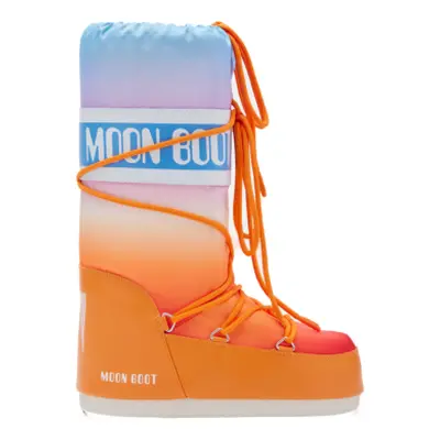 Dámské vysoké zimní boty MOON BOOT MB ICON SUNRISE-C002 ORANGE