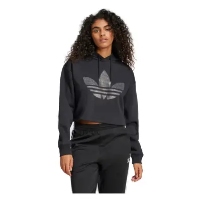 Dámská mikina s kapucí ADIDAS BLING HOODIE-Black