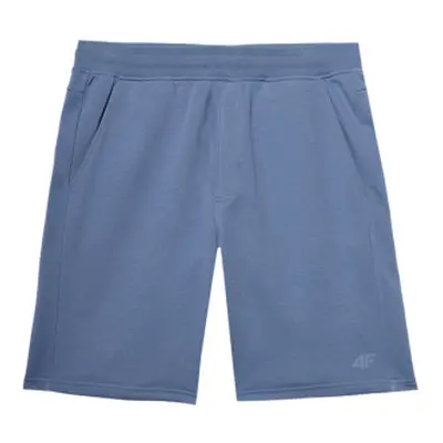 Pánské teplákové kraťasy 4F SHORTS CAS-4FWSS24TSHOM284-32S-DENIM