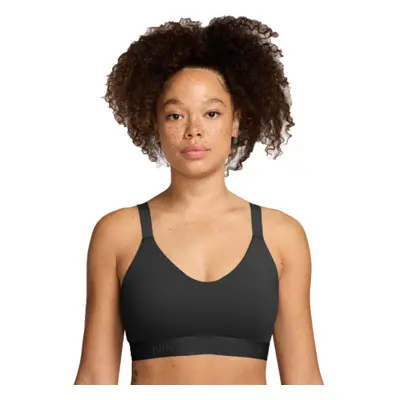 Dámská tréninková sportovní podprsenka NIKE W NK DF INDY MED SPT BRA-FD1065-010-black