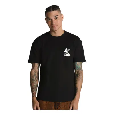 Pánské triko s krátkým rukávem VANS SKETCHY FRIEND SS TEE-BLACK