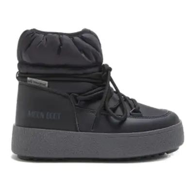 Dívčí kotníkové zimní boty MOON BOOT JTRACK LOW NYLON WP, 001 black