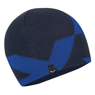 Zimní čepice SALEWA PURE REVERSIBLE AM BEANIE blue