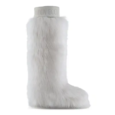 Vysoké zimní boty MOON BOOT RESORT COL. YETI EXTRA -A005 OFF WHITE