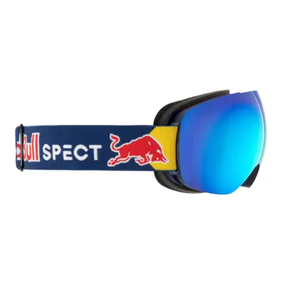 Lyžařské brýle RED BULL SPECT BENT-03BL3, blue ice blue snow - red with blue mirror, S.3