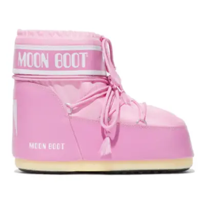 Dámské nízké zimní boty MOON BOOT MB ICON LOW NYLON J001 PINK