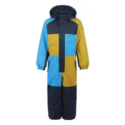 Chlapecký zimní overal COLOR KIDS Coverall colorblock, AF 10.000, blue