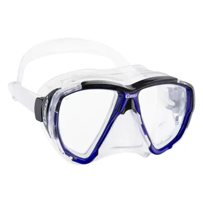 Potápěčská maska CRESSI BIG EYES MASK SIL CLEAR FRAME BLUE INK