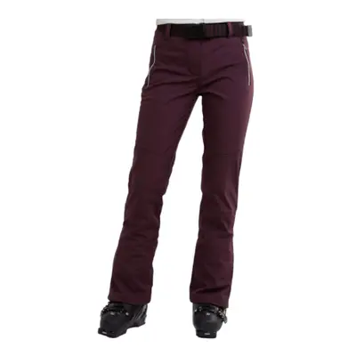 Dámské lyžařské softshellové kalhoty FUNDANGO Galena Softshell Pants-398-aubergine