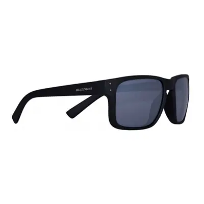 Sportovní brýle BLIZZARD Sun glasses POLSC606111, rubber black + gun decor points, 65