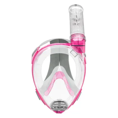 Potápěčská maska CRESSI BARON FULL FACE MASK CLEAR PINK S M