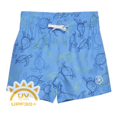 Chlapecké plavky COLOR KIDS Swim Shorts - AOP, coronet blue