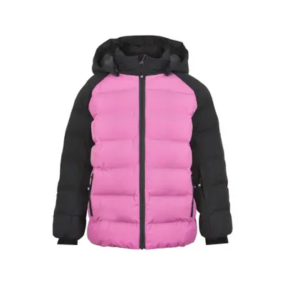 Dívčí lyžařská bunda COLOR KIDS GIRLS Ski jacket, quilted, AF 10.000,opera mauve