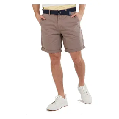 Pánské kraťasy FUNDANGO North Shore Chino Shorts-639-mud