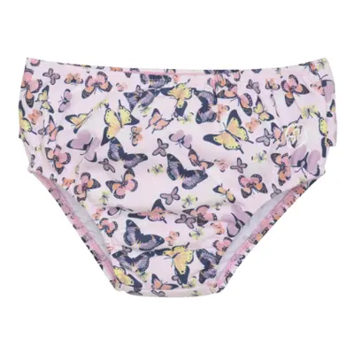 Dívčí plavky COLOR KIDS Baby Swimdiaper W. Frills, AOP, cherry blossom