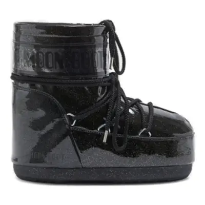 Dámské kotníkové zimní boty MOON BOOT Icon Low Glitter black