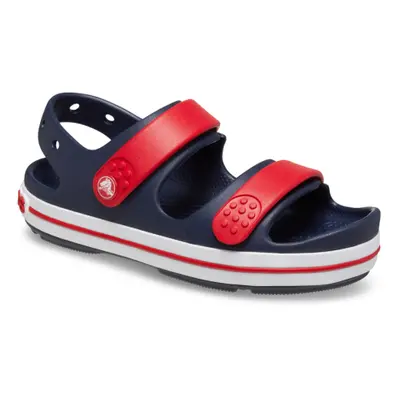 Chlapecké sandály CROCS Crocband Cruiser Sandal T navy varsity red