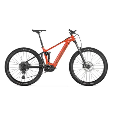 Horské elektrokolo MONDRAKER Chaser, flame red black racing silver