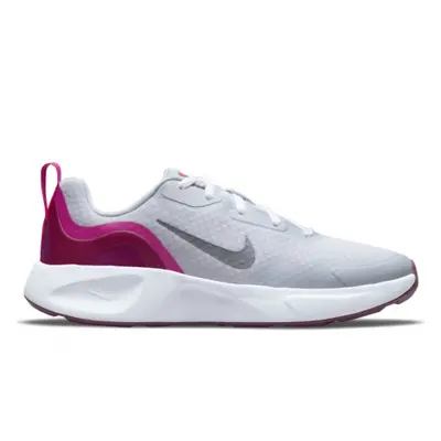 Juniorská rekreační obuv NIKE WearAllDay pure platinum smoke grey pink prime