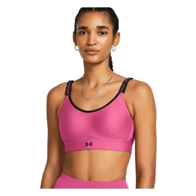 Dámská tréninková sportovní podprsenka UNDER ARMOUR UA Infinity Mid Bra-PNK