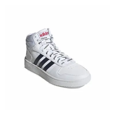 Rekreační obuv ADIDAS Hoops 2.0 Mid cloud white legend ink scarlet