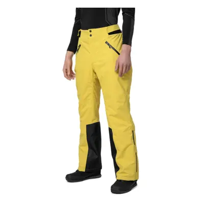 Pánské lyžařské kalhoty 4F MENS SKI TROUSERS SPMN006-72S-LEMON