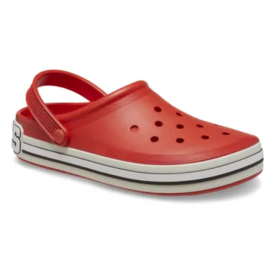 Kroksy (rekreační obuv) CROCS Crocband Off Court Logo Clog tomato