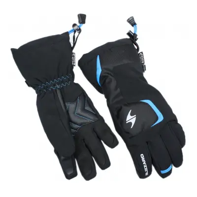 Juniorské lyžařské rukavice BLIZZARD Reflex junior ski gloves, black blue