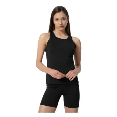 Dámske tréningové tielko 4F TSHIRT FNK F153-20S-DEEP BLACK