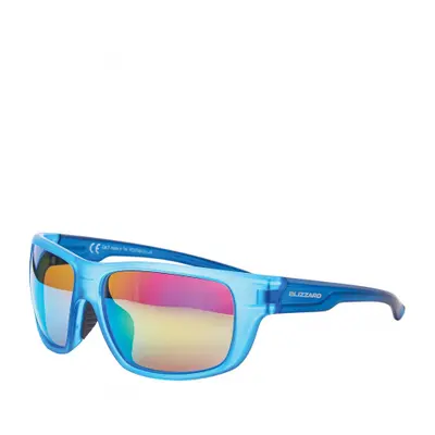 Sluneční brýle BLIZZARD Sun glasses PCS708120, rubber trans. light blue , 75-18-140