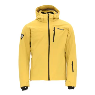 Pánská lyžařská bunda s kapucí BLIZZARD Ski Jacket Silvretta, mustard yellow