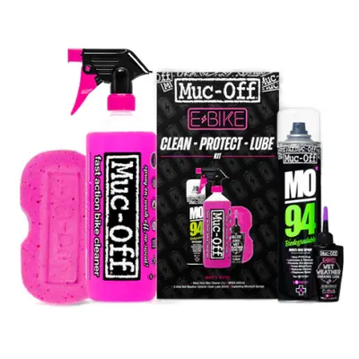 Set na údržbu kola MUC-OFF eBike Clean, Protect & Lube Kit