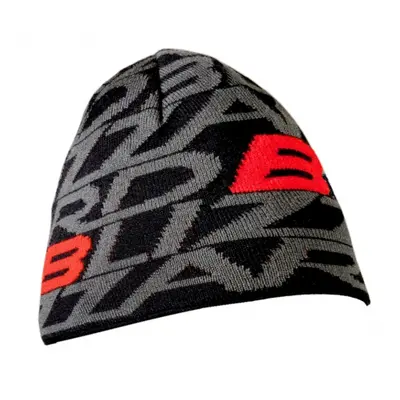 Pánská zimní čepice BLIZZARD Dragon cap, black red