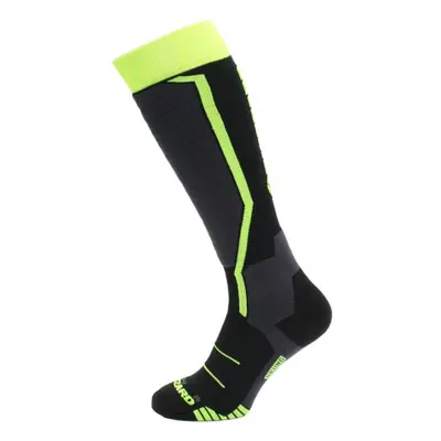 Dětské lyžařské podkolenky (ponožky) BLIZZARD Allround ski socks junior, black anthracite signal