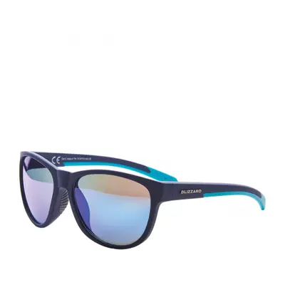 Sluneční brýle BLIZZARD Sun glasses PCSF701140, rubber dark blue , 64-16-133