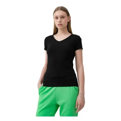 Dámské triko s krátkým rukávem 4F TSHIRT F730-20S-DEEP BLACK