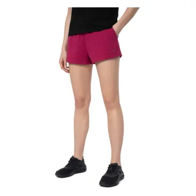 Dámské teplákové kraťasy 4F SHORTS CAS F175-53S-DARK PINK