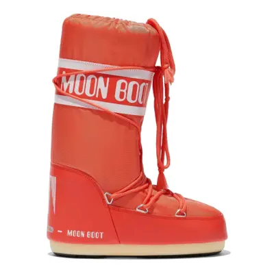 Dívčí vysoké zimní boty MOON BOOT ICON NYLON, 080 coral