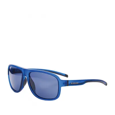 Sluneční brýle BLIZZARD Sun glasses PCSF705140, rubber trans. dark blue , 65-16-135