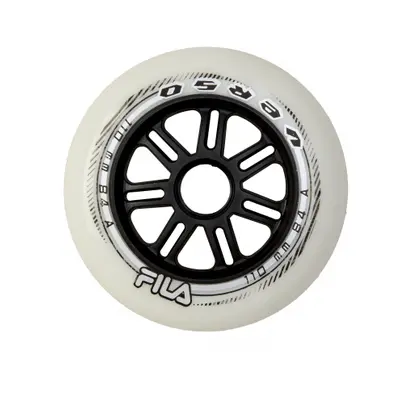 Náhradní kolečka na brusle FILA SKATES WHEELS 110MM 84A WHITE