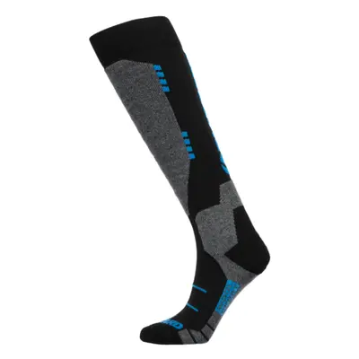 Lyžařské podkolenky (ponožky) BLIZZARD Wool Sport ski socks, black turquoise