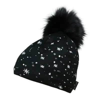 Dámská zimní čepice BLIZZARD Crystal, black