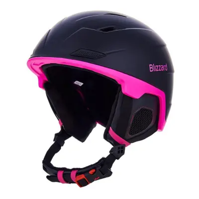 Dámská lyžařská přilba BLIZZARD W2W Double ski helmet, black matt magenta