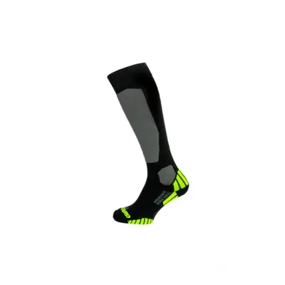 Lyžařské podkolenky (ponožky) BLIZZARD Merino Racing ski socks, black yellow