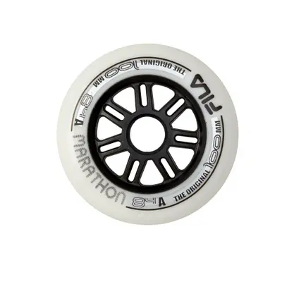 Náhradní kolečka na brusle FILA SKATES FILA WHEELS 6x100MM 84A WHITE