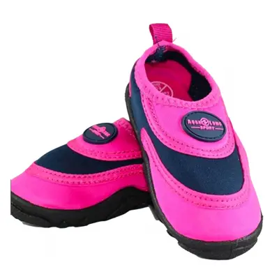 Juniorská obuv do vody AQUALUNG BEACHWALKER KID PNK NVB Pink