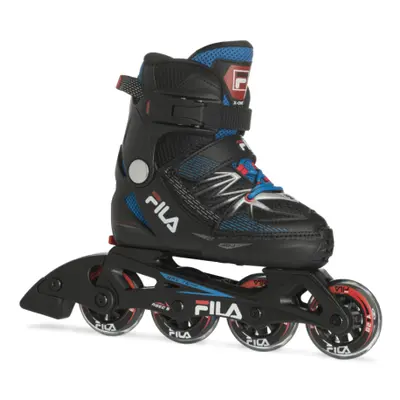 Dětské kolečkové brusle FILA SKATES X-ONE BLACK BLUE RED