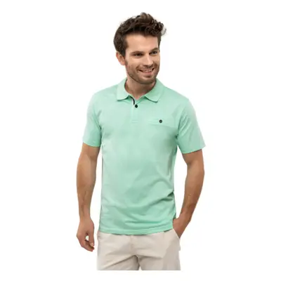 Pánské polo triko s krátkým rukávem VOLCANO MARON 303-MINT