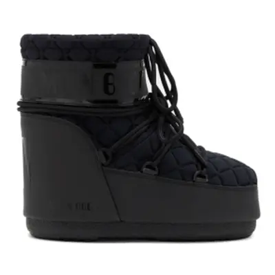 Dámske nízke zimné topánky MOON BOOT MB ICON LOW QUILT -N001 BLACK