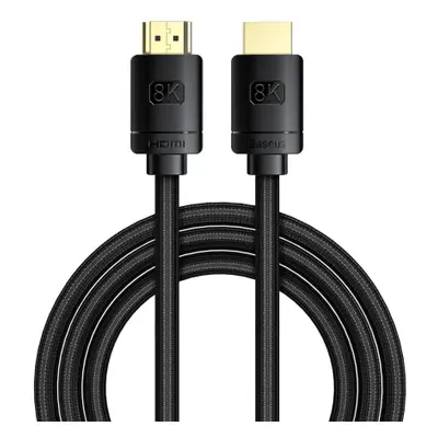 Baseus High Definition kabel HDMI 2.1 8K 3m, černý (CAKGQ-L01)